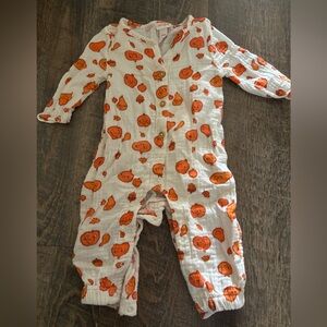 Cat & Jack Orange Character Print Kids Footie